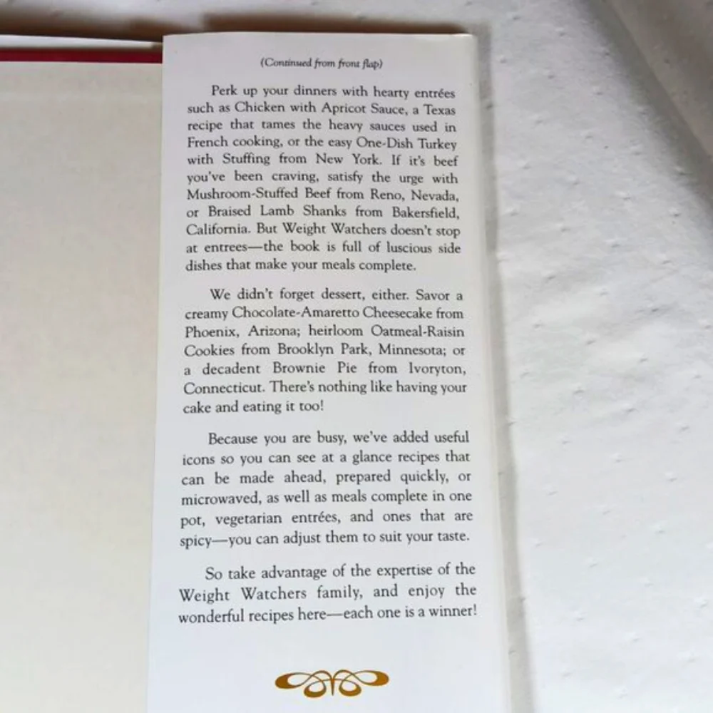 Weight Watchers Cookbook Simply the Best Healthy Weight Loss Recipes Hard Cover - Picture 5 of 16